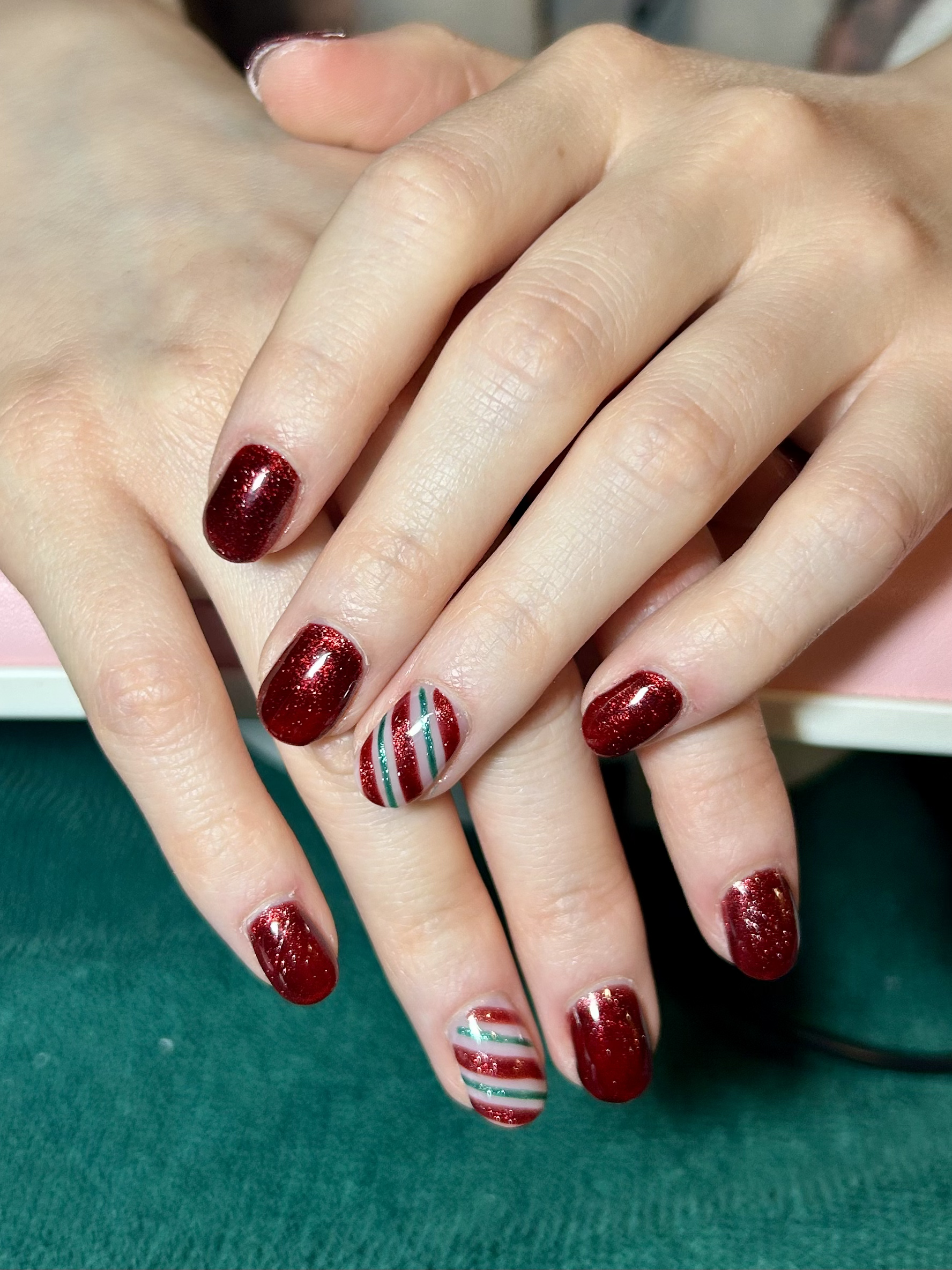Red Glitter Christmas